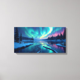 Nordlicht Aurora Borealis Leinwanddruck