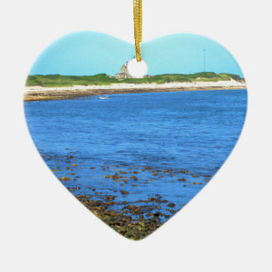 Nordlicht-Block-Insel Keramikornament