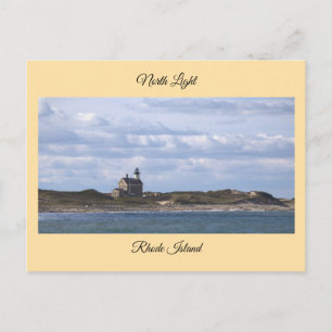 Nordlicht-Leuchtturm Rhode Island Postkarte