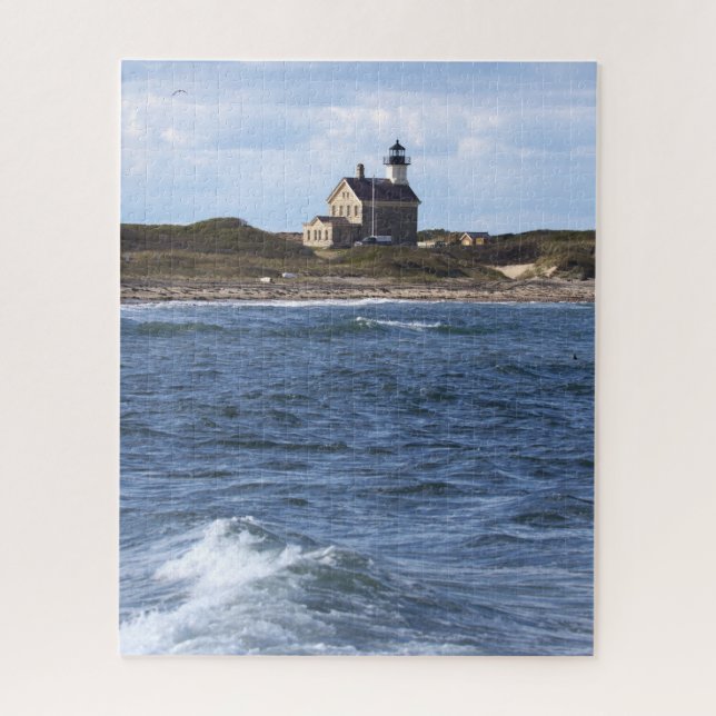 Nordlicht-Leuchtturm Rhode Island Puzzle (Vertikal)