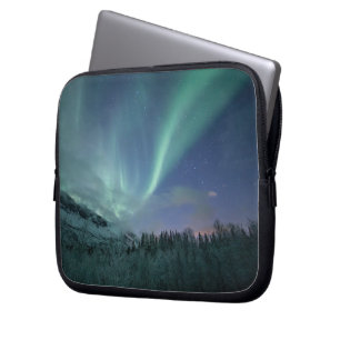 Nordlicht Norwegen Laptopschutzhülle