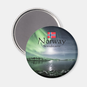 Nordlicht Norwegen Magnet