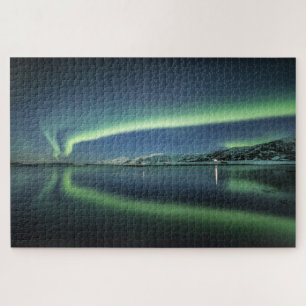Nordlicht Norwegen Puzzle
