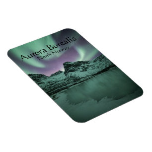 Nordlicht Norwegen Souvenir Magnet