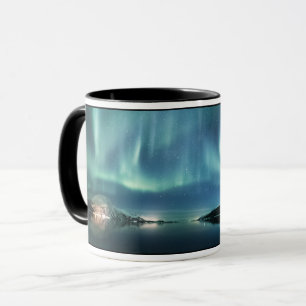 Nordlicht Norwegen Tasse