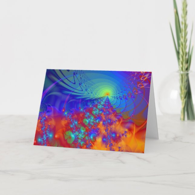 "Nordlicht-Nummer zwei" ~ Gruß-Karte Karte (Vorderseite)