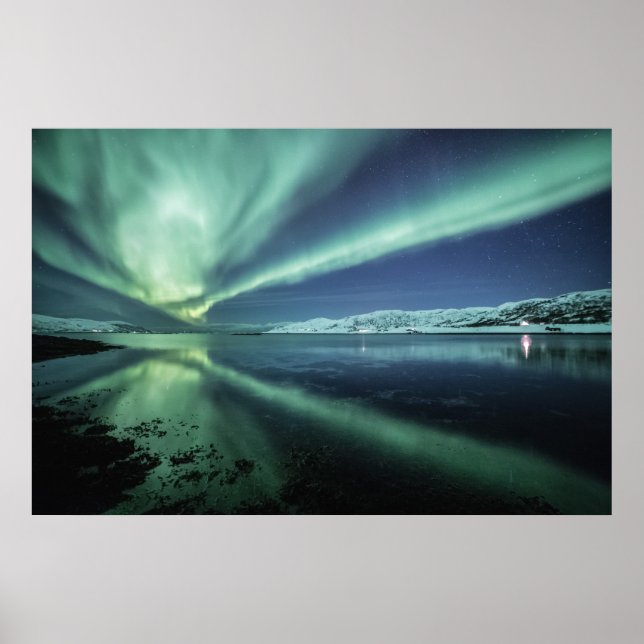 Nordlicht Poster (Vorne)