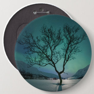 Nordlicht-Souvenir  Button