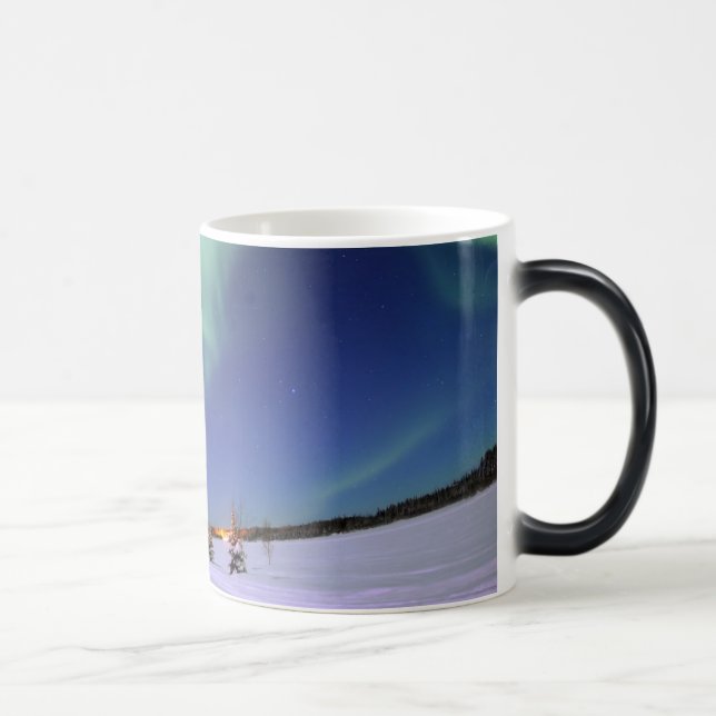 Nordlicht-Tasse Verwandlungstasse (Rechts)