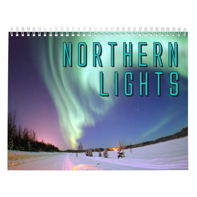 Nordlicht-Wandkalender Kalender (Titelbild)