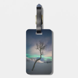 Nordlichtbaum Gepäckanhänger