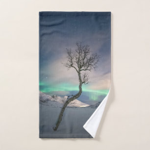 Nordlichtbaum Handtuch