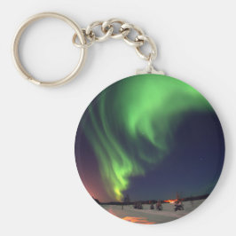 Nordlichter am Bärensee Schlüsselanhänger