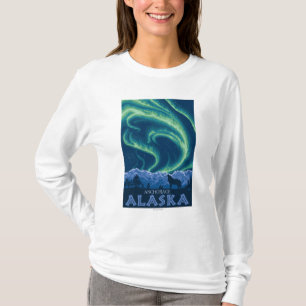 Nordlichter - Anchorage, Alaska T-Shirt