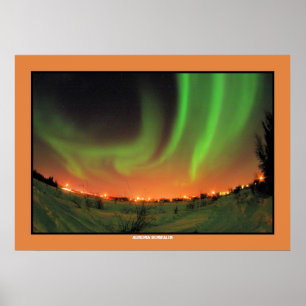 Nordlichter Aurora Borealis Poster