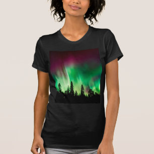Nordlichter Aurora borealis T-Shirt