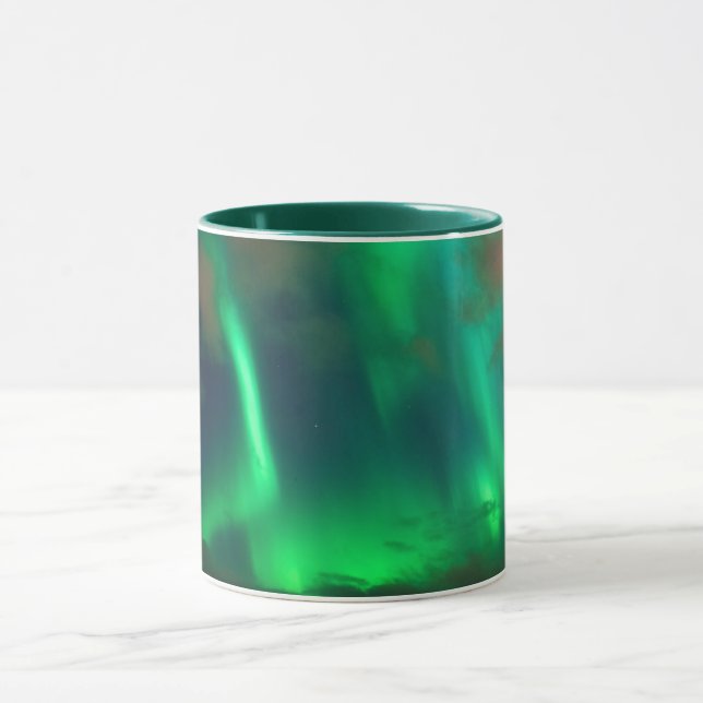 Nordlichter, Aurora Borealis Tasse (Zentrum)