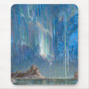 Nordlichter aus Nordnorwegen (Aurora) Mousepad