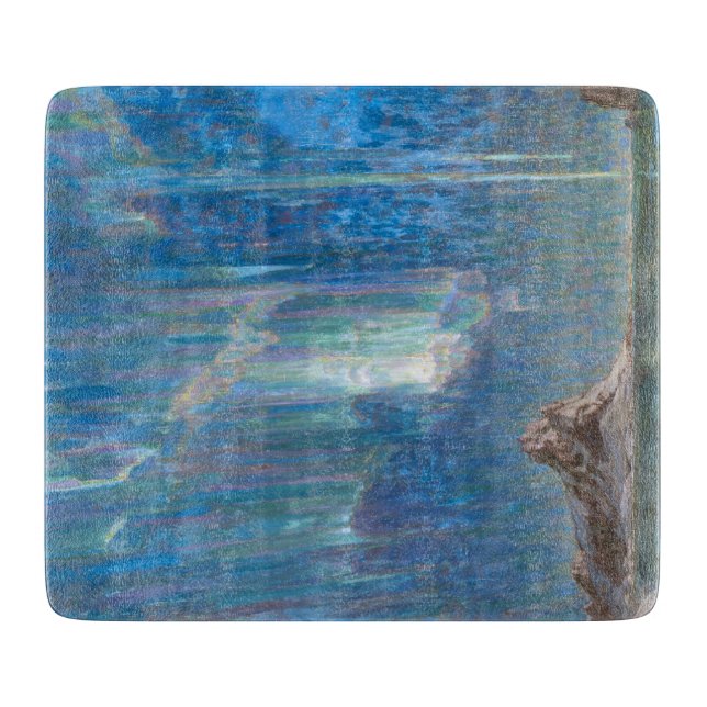 Nordlichter aus Nordnorwegen (Aurora) Schneidebrett (Vorderseite)