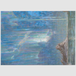 Nordlichter aus Nordnorwegen (Aurora) Seidenpapier