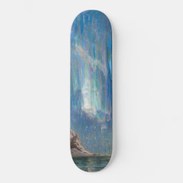 Nordlichter aus Nordnorwegen (Aurora) Skateboard