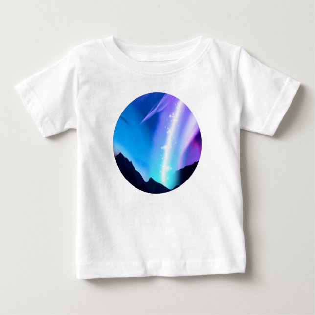 Nordlichter Baby T-shirt (Vorderseite)