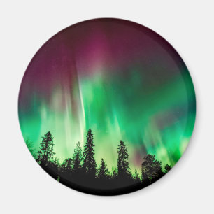 Nordlichter der Aurora borealis Magnet