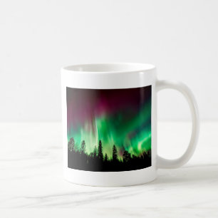 Nordlichter der Aurora borealis Tasse