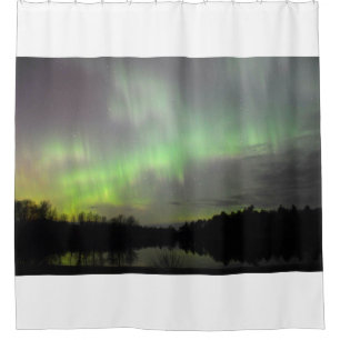 Nordlichter Duschvorhang