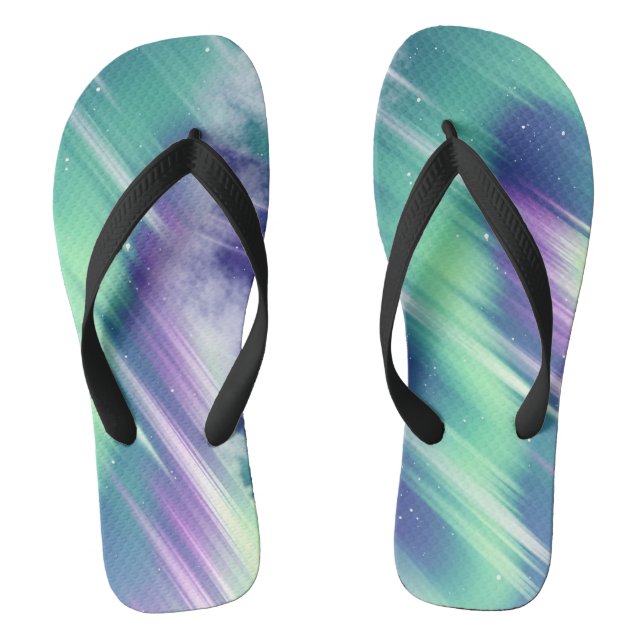 Nordlichter Flip Flops (Fußbett)