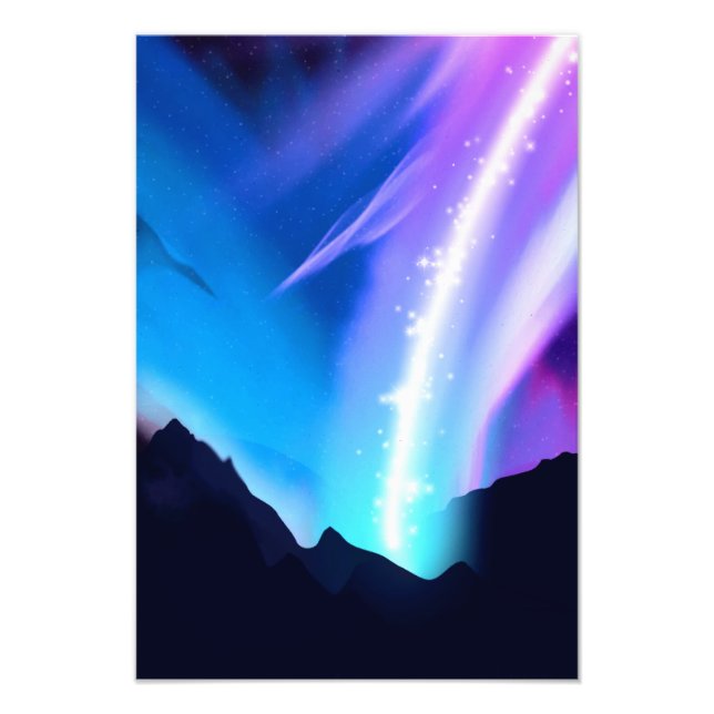 Nordlichter Fotodruck (Vorne)