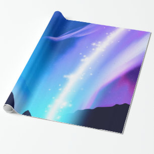 Nordlichter Geschenkpapier