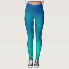 Nordlichter inspiriert - Leggings