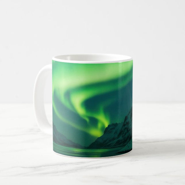 Nordlichter Kaffeetasse (Vorderseite Links)