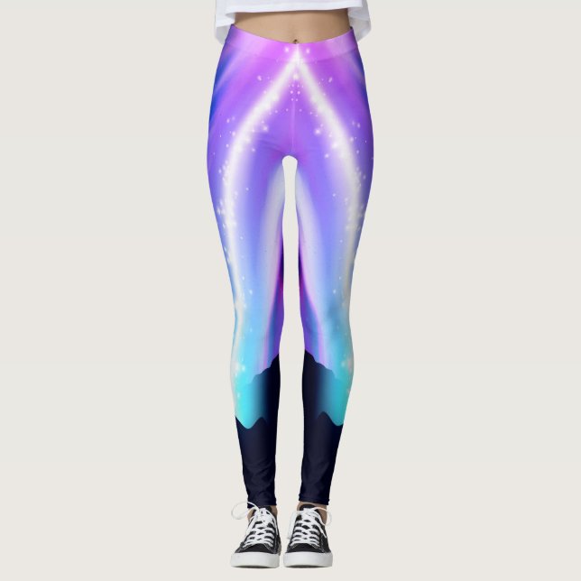 Nordlichter Leggings (Vorderseite)