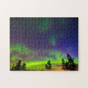 Nordlichter   Manitoba Kanada Puzzle