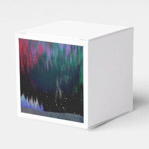 Nordlichter Moderne Landschaft Geschenkschachtel