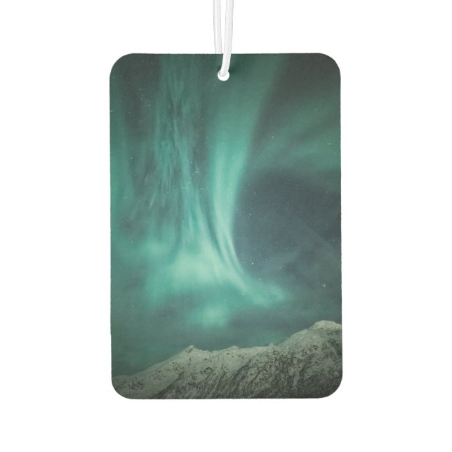 Nordlichter Norwegen Autolufterfrischer (Rückseite)