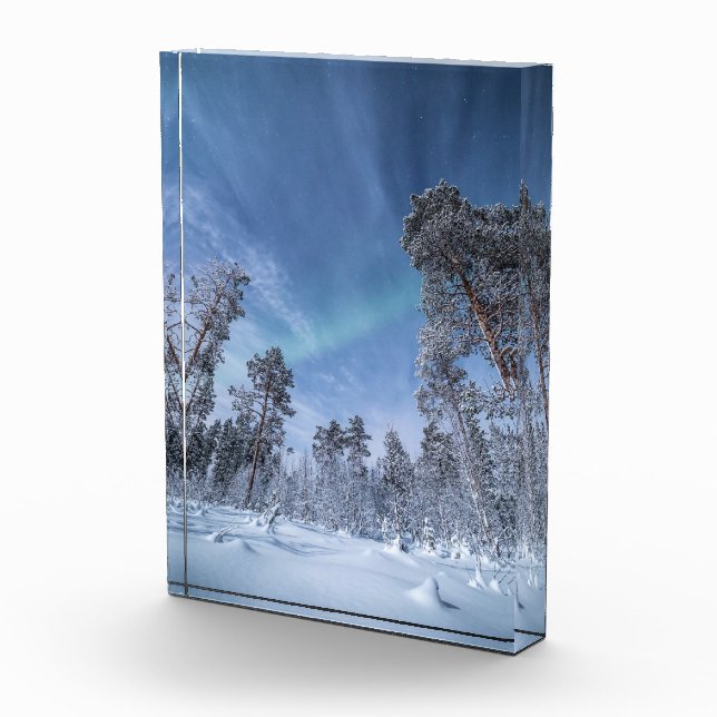 Nordlichter Norwegen Fotoblock (Rechts)
