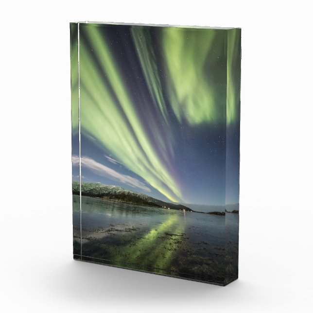 Nordlichter Norwegen Fotoblock (Rechts)