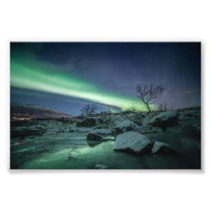 Nordlichter Norwegen Fotodruck