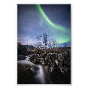 Nordlichter Norwegen Fotodruck