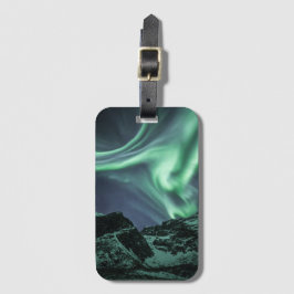 Nordlichter Norwegen Gepäckanhänger