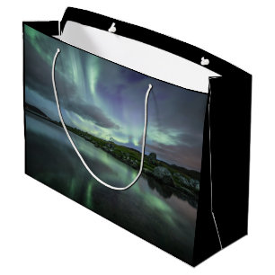 Nordlichter Norwegen Große Geschenktüte