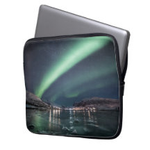 Nordlichter Norwegen Laptop-Sieb