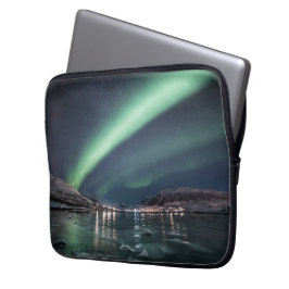 Nordlichter Norwegen Laptop-Sieb Laptopschutzhülle