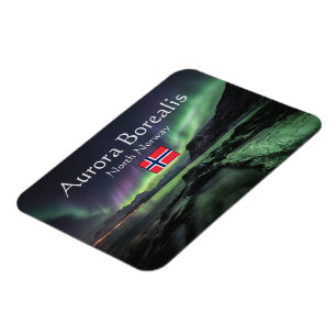 Nordlichter Norwegen Magnet