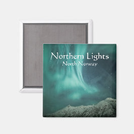 Nordlichter Norwegen Magnet