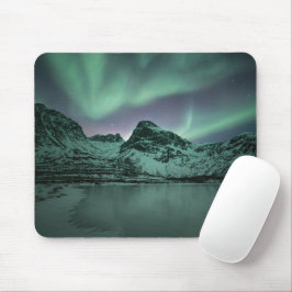 Nordlichter Norwegen Mousepad