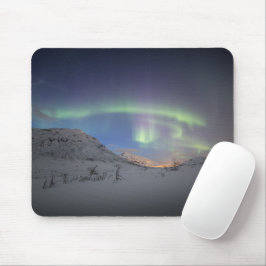 Nordlichter Norwegen Mousepad